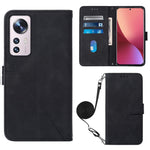 Custodia per cellulare in pelle con flip in rilievo 3D a tracolla, For OnePlus Nord CE 2 Lite 5G, For OnePlus Ace 5G, For Xiaomi 12 Lite, For Motorola Moto G42