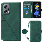 Custodia per cellulare in pelle con flip in rilievo 3D a tracolla, For Xiaomi Redmi Note 11T Pro, For Motorola Moto G52j 5G, For Xiaomi Poco M4 5G, For Motorola Moto E32