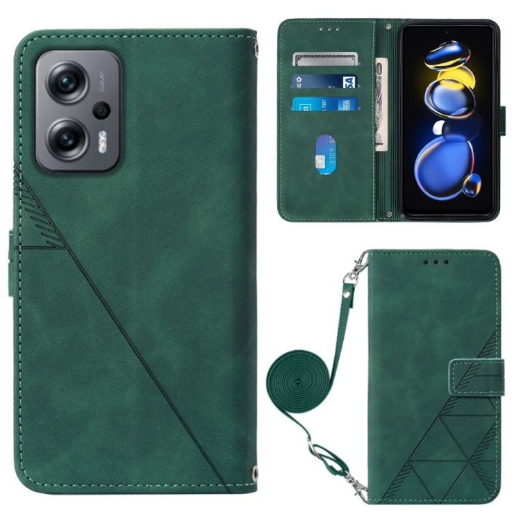 Custodia per cellulare in pelle con flip in rilievo 3D a tracolla, For Xiaomi Redmi Note 11T Pro, For Motorola Moto G52j 5G, For Xiaomi Poco M4 5G, For Motorola Moto E32