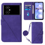 Custodia per cellulare in pelle con flip in rilievo 3D a tracolla, For Xiaomi Redmi Note 11T Pro, For Motorola Moto G52j 5G, For Xiaomi Poco M4 5G, For Motorola Moto E32