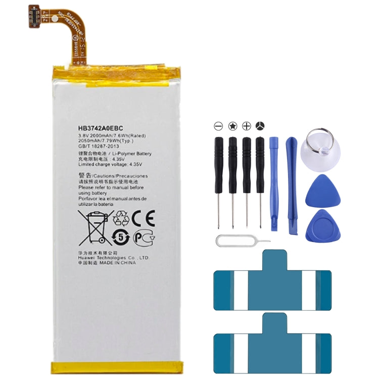 Sostituzione della batteria ai polimeri di litio, HB3742A0EBC, HB496183ECW, HB396481ECW, HB555591EEW, HB3543B4EBW, HB396693ECW, HB426389EEW, HB476589ECW, HB596074EEW, HB536378EEW, HB526488EEW