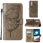 Custodia per telefono in pelle con vibrazione a farfalla goffrata, For Motorola Moto G42, For Motorola Moto G52j 5G, For OPPO K10 Pro 5G