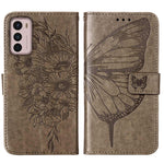 Custodia per telefono in pelle con vibrazione a farfalla goffrata, For Motorola Moto G42, For Motorola Moto G52j 5G, For OPPO K10 Pro 5G