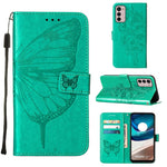 Custodia per telefono in pelle con vibrazione a farfalla goffrata, For Motorola Moto G42, For Motorola Moto G52j 5G, For OPPO K10 Pro 5G