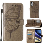 Custodia per telefono in pelle con vibrazione a farfalla goffrata, For Motorola Moto G42, For Motorola Moto G52j 5G, For OPPO K10 Pro 5G