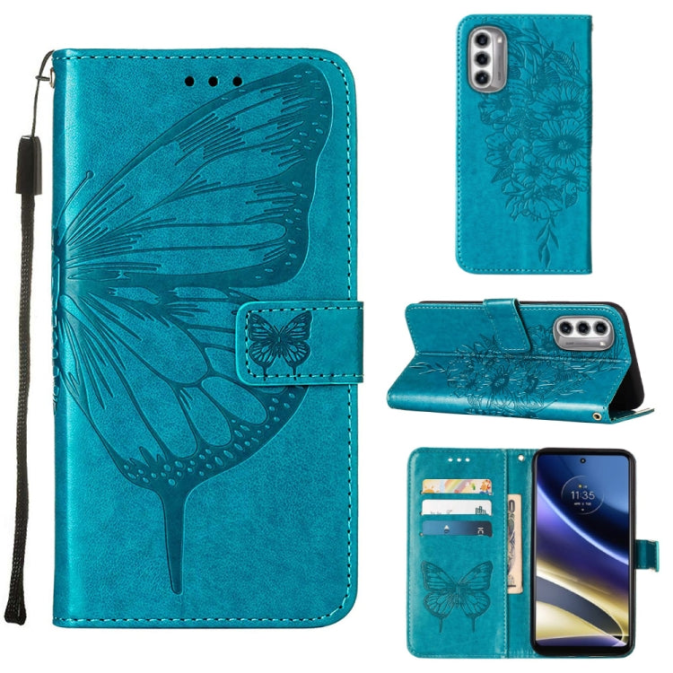 Custodia per telefono in pelle con vibrazione a farfalla goffrata, For Motorola Moto G42, For Motorola Moto G52j 5G, For OPPO K10 Pro 5G