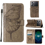 Custodia per telefono in pelle con vibrazione a farfalla goffrata, For Motorola Moto G42, For Motorola Moto G52j 5G, For OPPO K10 Pro 5G