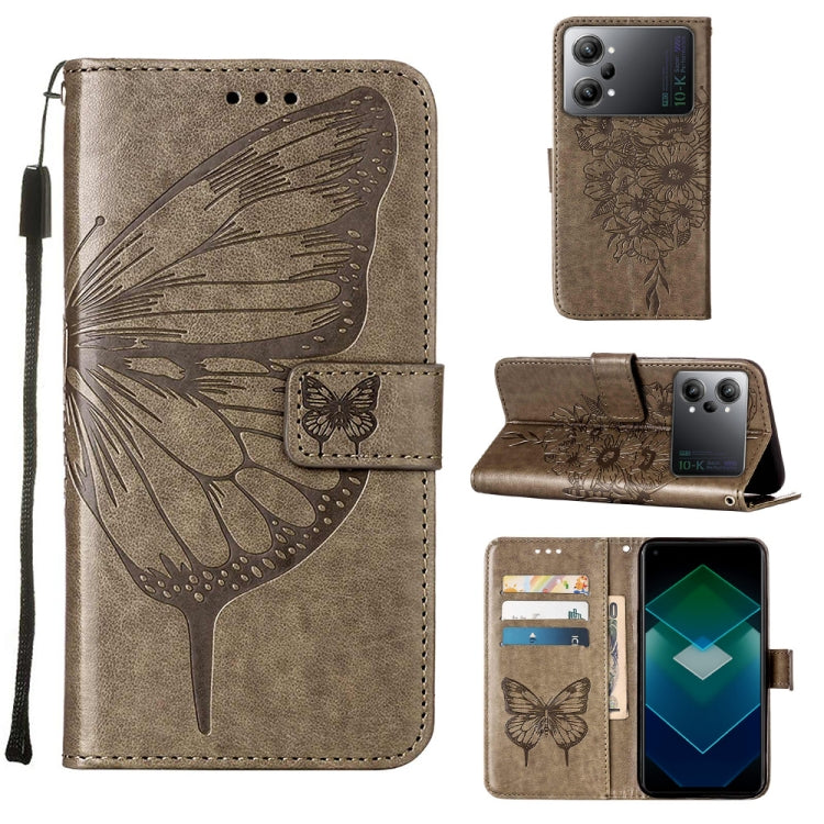 Custodia per telefono in pelle con vibrazione a farfalla goffrata, For Motorola Moto G42, For Motorola Moto G52j 5G, For OPPO K10 Pro 5G