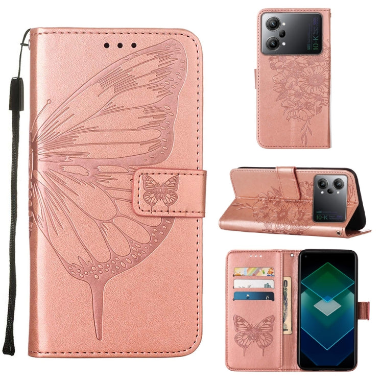 Custodia per telefono in pelle con vibrazione a farfalla goffrata, For Motorola Moto G42, For Motorola Moto G52j 5G, For OPPO K10 Pro 5G