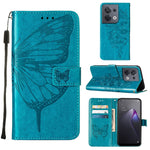 Custodia per telefono in pelle con vibrazione a farfalla goffrata, For OPPO Reno8, For OPPO Reno8 Pro, For OPPO Reno8 Pro+