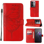 Custodia per telefono in pelle con vibrazione a farfalla goffrata, For OPPO Reno8, For OPPO Reno8 Pro, For OPPO Reno8 Pro+