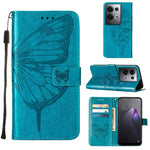 Custodia per telefono in pelle con vibrazione a farfalla goffrata, For OPPO Reno8, For OPPO Reno8 Pro, For OPPO Reno8 Pro+