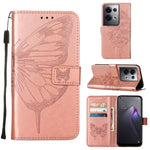 Custodia per telefono in pelle con vibrazione a farfalla goffrata, For OPPO Reno8, For OPPO Reno8 Pro, For OPPO Reno8 Pro+