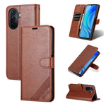 AZNS Custodia per cellulare in pelle di pecora con struttura in pelle di pecora, For Huawei Enjoy 50/Nova Y70/Nova Y70 Plus