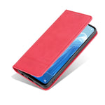 AZNS Custodia per telefono in pelle a conchiglia con struttura in vitello magnetico, For OPPO Reno8 Lite, For Honor Play 30
