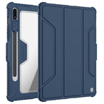 Custodia in pelle per tablet NILLKIN Bumper Pro Camshield, For Samsung Galaxy Tab S7