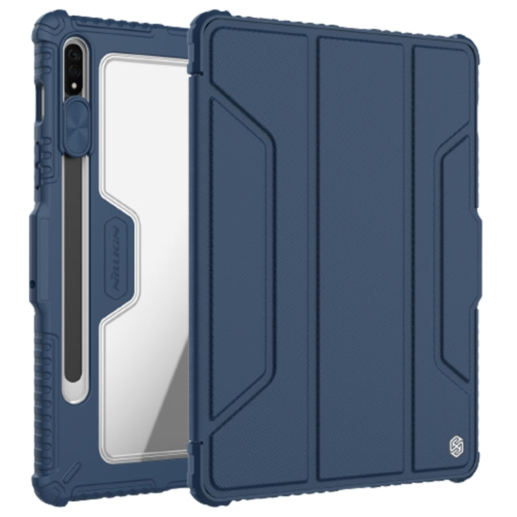 Custodia in pelle per tablet NILLKIN Bumper Pro Camshield, For Samsung Galaxy Tab S7