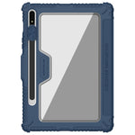 Custodia in pelle per tablet NILLKIN Bumper Pro Camshield, For Samsung Galaxy Tab S7