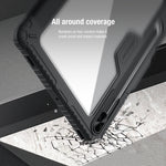 Custodia in pelle per tablet NILLKIN Bumper Pro Camshield, For Samsung Galaxy Tab S7