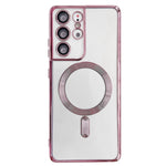 Custodia per telefono magnetica MagSafe con telaio elettrolitico, For Samsung Galaxy S22 5G, For Samsung Galaxy S22+ 5G, For Samsung Galaxy S22 Ultra 5G, For Samsung Galaxy S21 Ultra 5G