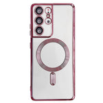 Custodia per telefono magnetica MagSafe con telaio elettrolitico, For Samsung Galaxy S21+ 5G, For Samsung Galaxy S21 5G