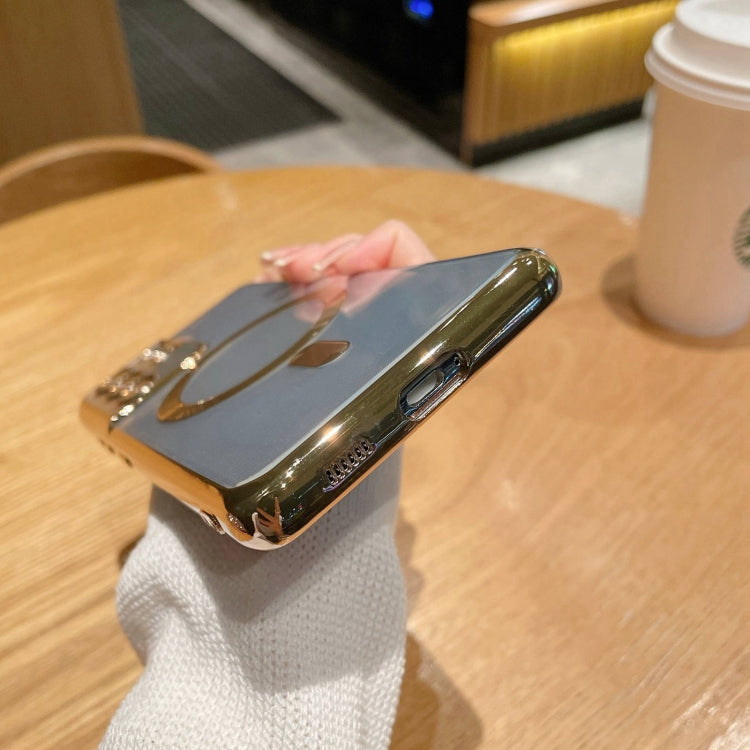 Custodia per telefono magnetica MagSafe con telaio elettrolitico, For Samsung Galaxy S21+ 5G, For Samsung Galaxy S21 5G