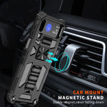 Armatura antiurto TPU + custodia protettiva magnetica per PC con supporto, For Samsung Galaxy Z Flip4 5G