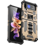 Armatura antiurto TPU + custodia protettiva magnetica per PC con supporto, For Samsung Galaxy Z Flip4 5G