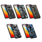 Armatura mimetica TPU antiurto + custodia magnetica per PC, For iPhone 14, For iPhone 14 Plus, For iPhone 14 Pro, For iPhone 14 Pro Max