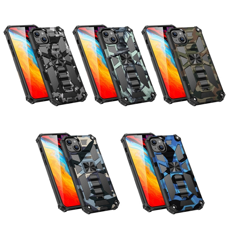 Armatura mimetica TPU antiurto + custodia magnetica per PC, For iPhone 14, For iPhone 14 Plus, For iPhone 14 Pro, For iPhone 14 Pro Max
