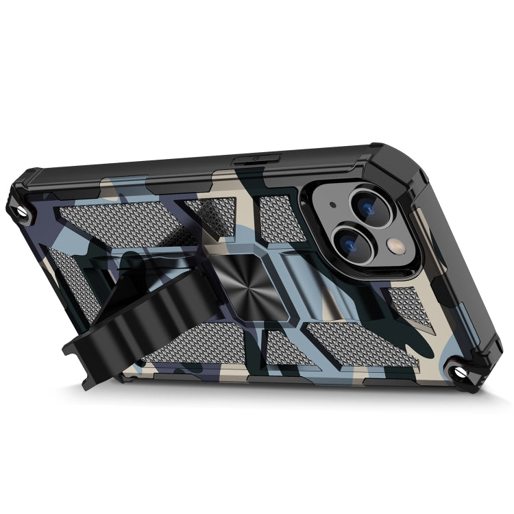 Armatura mimetica TPU antiurto + custodia magnetica per PC, For iPhone 14, For iPhone 14 Plus, For iPhone 14 Pro, For iPhone 14 Pro Max