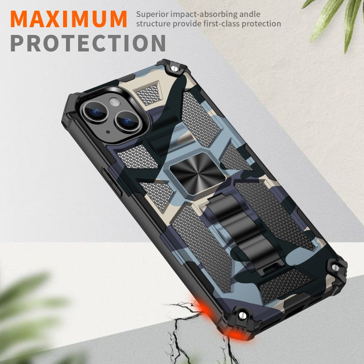 Armatura mimetica TPU antiurto + custodia magnetica per PC, For iPhone 14, For iPhone 14 Plus, For iPhone 14 Pro, For iPhone 14 Pro Max