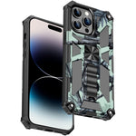 Armatura mimetica TPU antiurto + custodia magnetica per PC, For iPhone 14, For iPhone 14 Plus, For iPhone 14 Pro, For iPhone 14 Pro Max