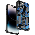 Armatura mimetica TPU antiurto + custodia magnetica per PC, For iPhone 14, For iPhone 14 Plus, For iPhone 14 Pro, For iPhone 14 Pro Max