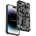 Armatura mimetica TPU antiurto + custodia magnetica per PC, For iPhone 14, For iPhone 14 Plus, For iPhone 14 Pro, For iPhone 14 Pro Max