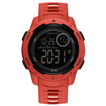 SANDA 2125 Luminoso orologio elettronico a doppio display impermeabile
