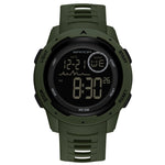 SANDA 2125 Luminoso orologio elettronico a doppio display impermeabile