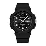 Sanda 6097 Orologio elettronico impermeabile con doppio calendario e cinturino in TPU
