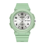 Sanda 6097 Orologio elettronico impermeabile con doppio calendario e cinturino in TPU