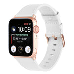 Cinturino universale in vera pelle per Apple Watch Series, 7 45mm / 6&SE&5&4 44mm / 3&2&1 42mm, 7 41mm / 6&SE&5&4 40mm / 3&2&1 38mm