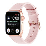 Cinturino universale in vera pelle per Apple Watch Series, 7 45mm / 6&SE&5&4 44mm / 3&2&1 42mm, 7 41mm / 6&SE&5&4 40mm / 3&2&1 38mm