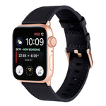 Cinturino universale in vera pelle per Apple Watch Series, 7 45mm / 6&SE&5&4 44mm / 3&2&1 42mm, 7 41mm / 6&SE&5&4 40mm / 3&2&1 38mm