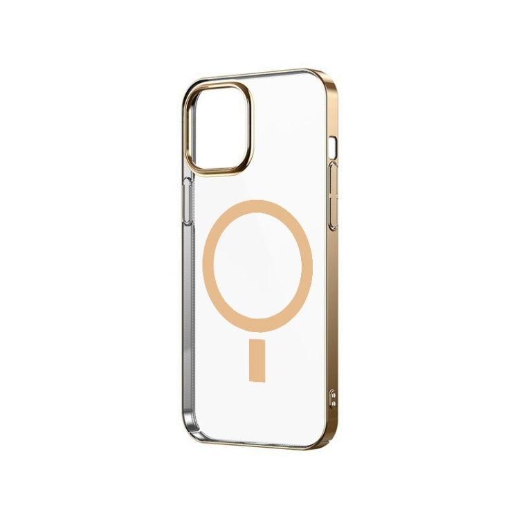 Custodia protettiva trasparente per PC galvanica magnetica Magsafe, For iPhone 12 Pro