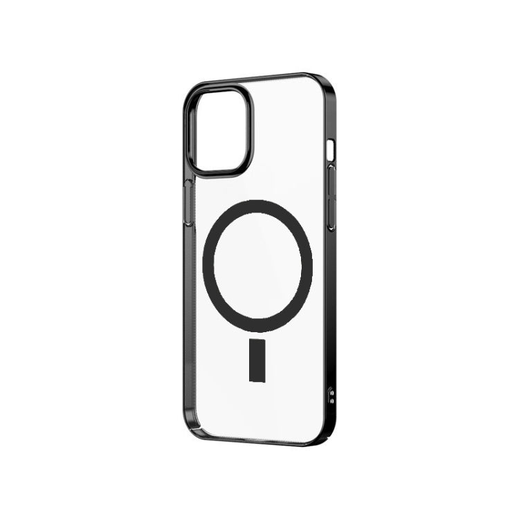 Custodia protettiva trasparente per PC galvanica magnetica Magsafe, For iPhone 12 Pro