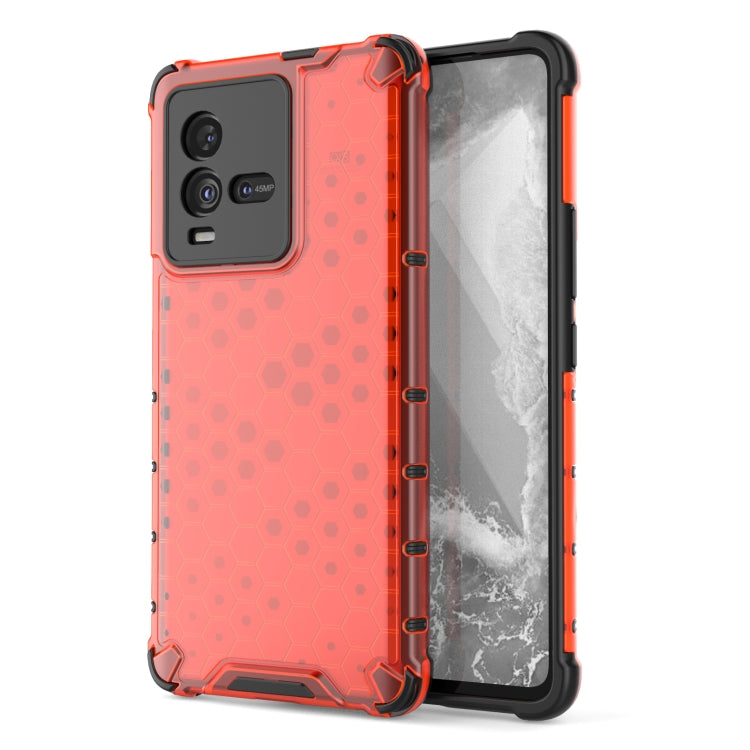 Custodia protettiva antiurto per PC a nido d'ape + TPU, For vivo iQOO 10 5G, For vivo iQOO 10 Pro 5G, For vivo Y77 5G