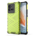 Custodia protettiva antiurto per PC a nido d'ape + TPU, For vivo iQOO 10 5G, For vivo iQOO 10 Pro 5G, For vivo Y77 5G