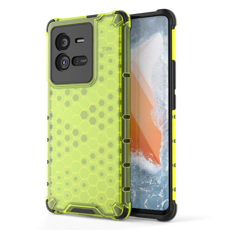 Custodia protettiva antiurto per PC a nido d'ape + TPU, For vivo iQOO 10 5G, For vivo iQOO 10 Pro 5G, For vivo Y77 5G