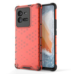 Custodia protettiva antiurto per PC a nido d'ape + TPU, For vivo iQOO 10 5G, For vivo iQOO 10 Pro 5G, For vivo Y77 5G