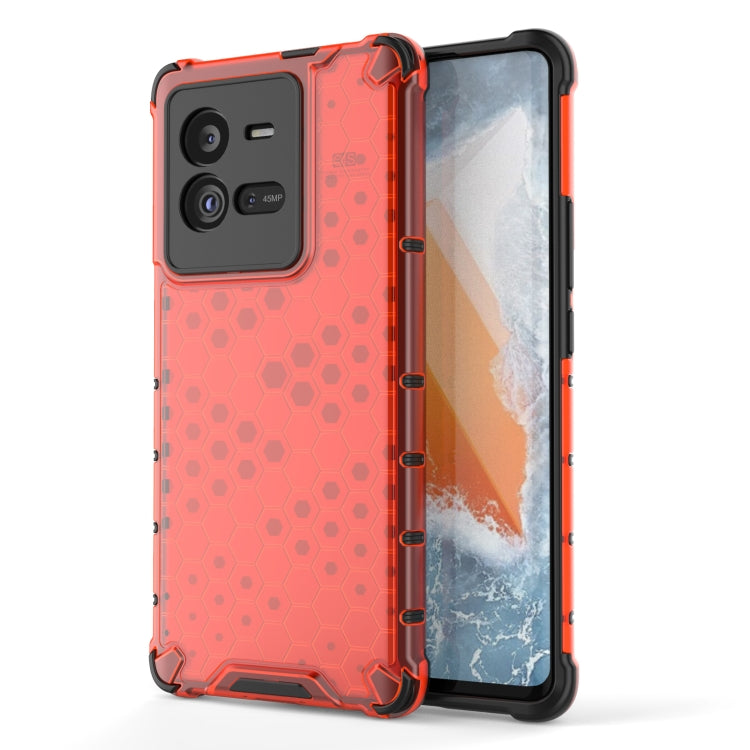 Custodia protettiva antiurto per PC a nido d'ape + TPU, For vivo iQOO 10 5G, For vivo iQOO 10 Pro 5G, For vivo Y77 5G
