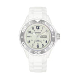 SANDA 1053 Orologio elettronico impermeabile da donna con doppio display e cinturino in TPU